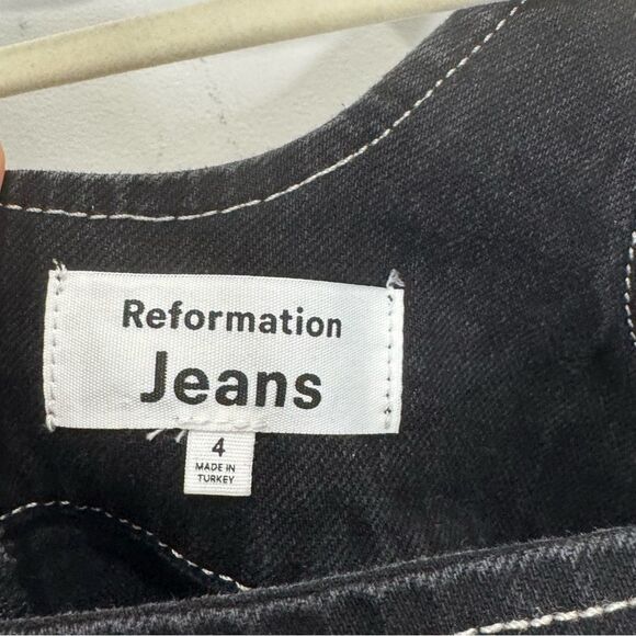 Reformation Davies Bustier Denim Mini Dress - Picture 9 of 10